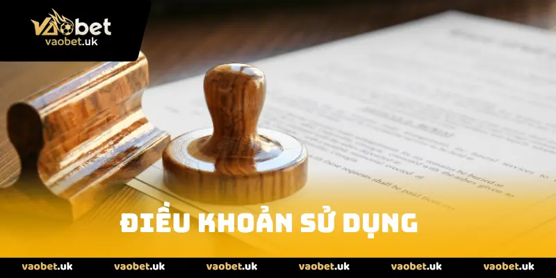 Điều khoản sử dụng vaobet quy định rõ ràng, chuyên nghiệp